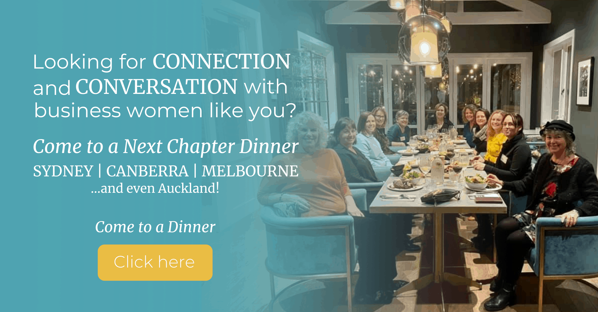 Next Chapter Networking dinner for businesswomen