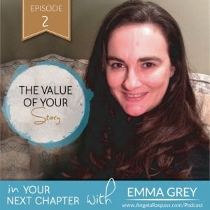 Next Chapter Podcast - the value of your story for client connection